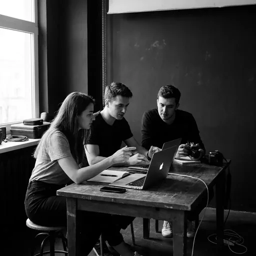 Работа в команде TROIKA STUDIO